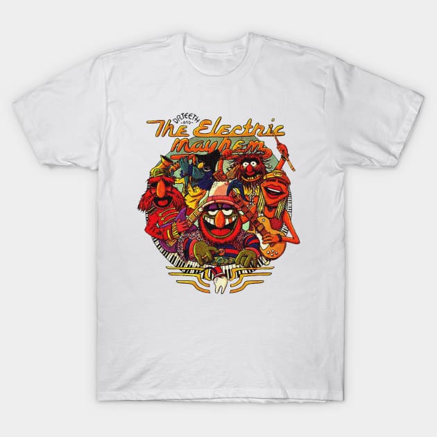 Dr Teeth And The Electric Mayhem T-Shirt by Ngab Dur Podcast